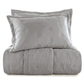 Colcha King Diamond 3 Peças Cinza Sílex - Altenburg