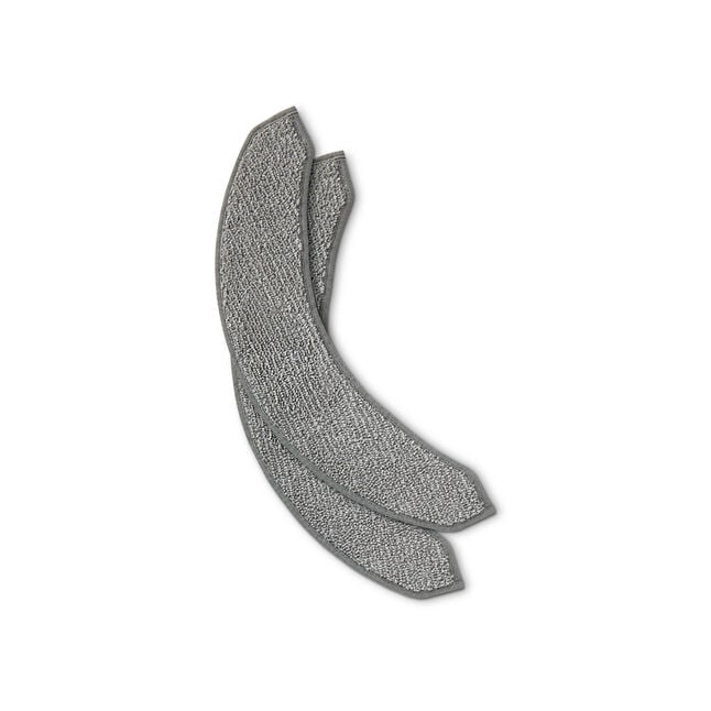 Almofadas de Limpeza Lavavel Para Robo, Modelo Roomba C7 Combo, Pacote com 02 Unidades