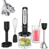 Mixer Elétrico 4 em 1 600W – Triture, Misture e Prepare Receitas com Facilidade e Estilo