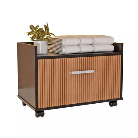 Armário Gabinete para Banheiro com Rodinhas e Gaveta – Organização Inteligente em Espaços Pequenos